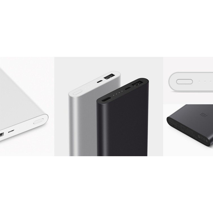 Pin sạc dự phòng xiaomi 10000mAh Gen 2 (Đen)