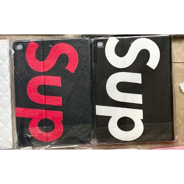 Bao Da iPad, Ốp iPad Dập Nổi Logo Đầu Hươu da lộn cao cấp