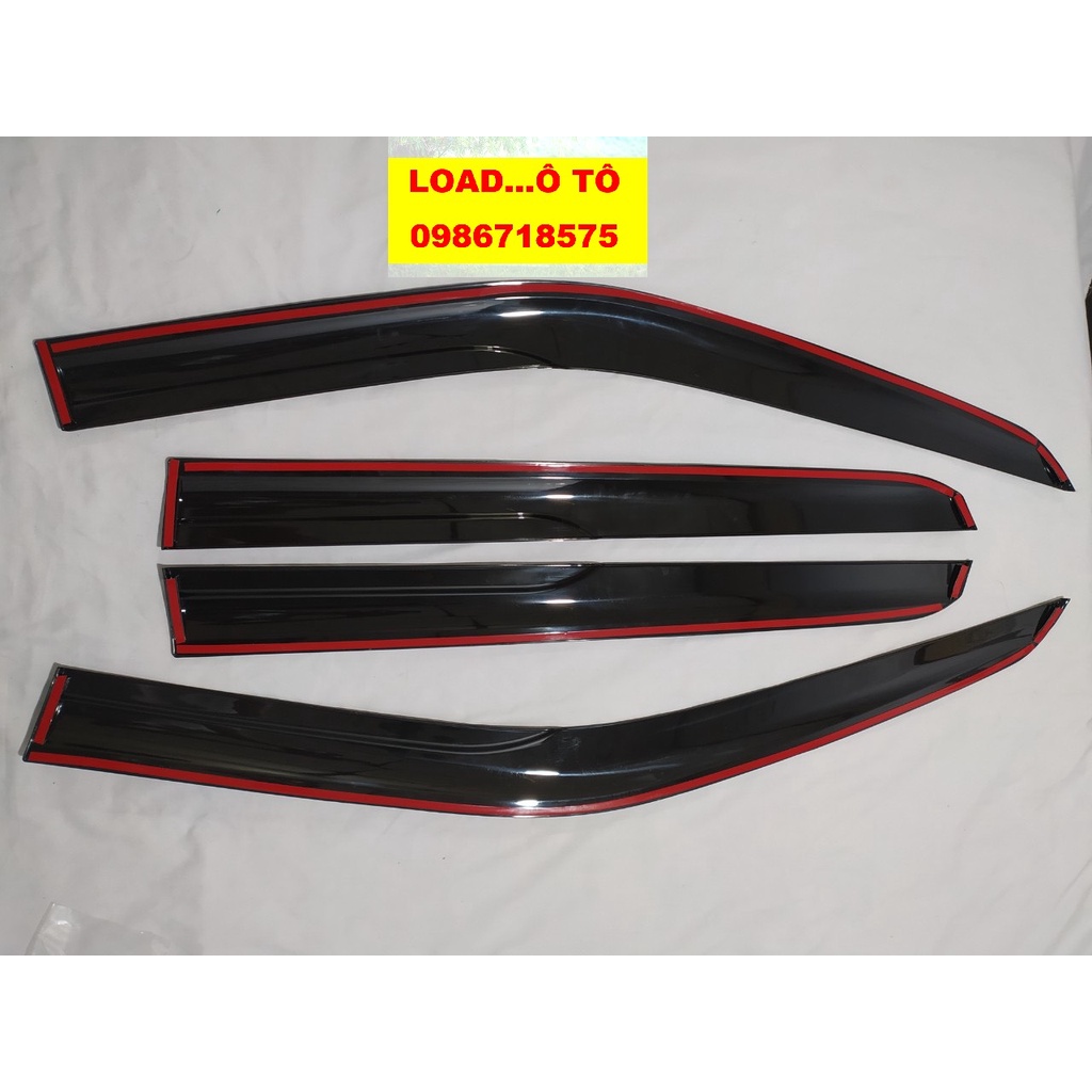 Vè Che Mưa Xe Toyota AVANZA 2022-23 Mẫu Vè Đen Cao Cấp