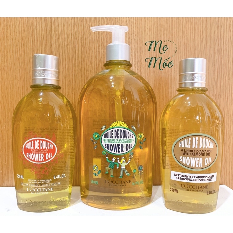 Sữa Tắm Hạnh Nhân Loccitan Almond Shower Oil