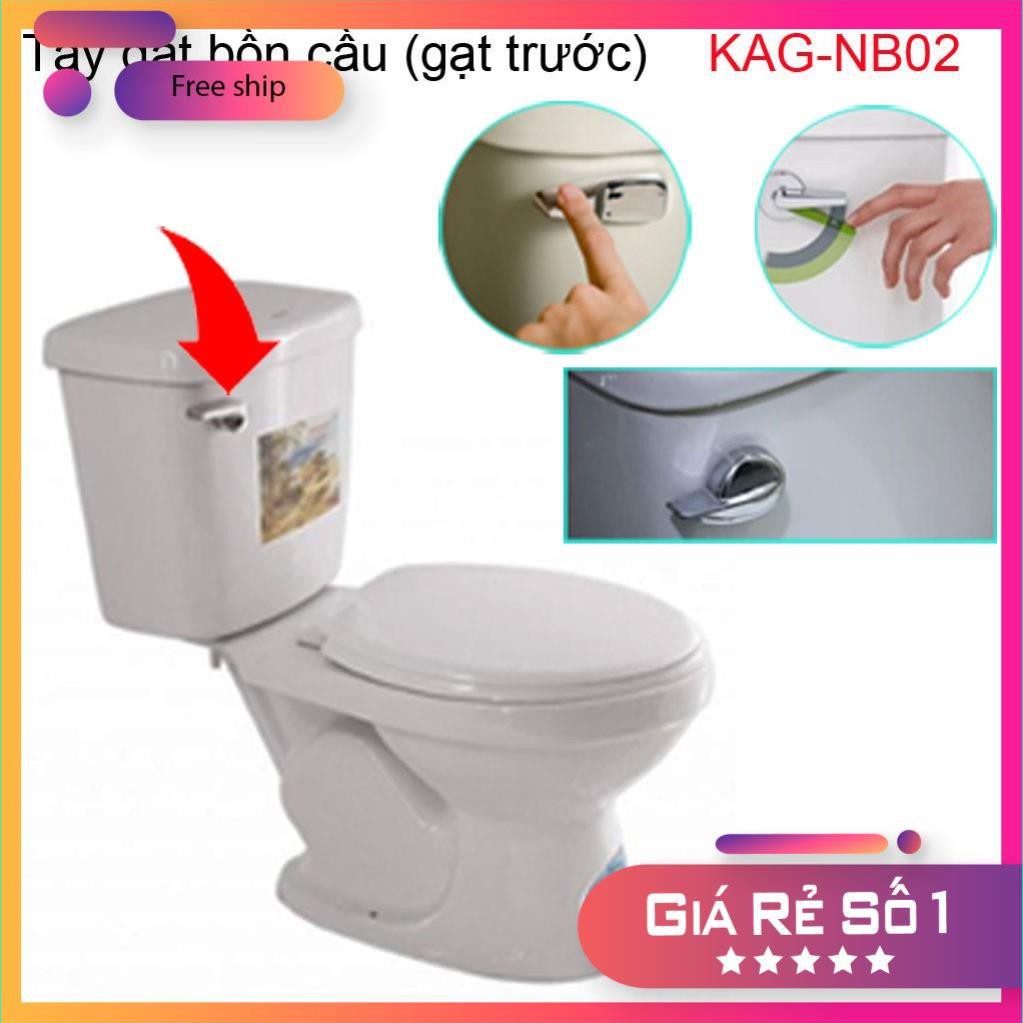 Tay gạt bồn cầu, Tay gạt dùng bàn cầu gạt trước viglacera,thiên thanh,american,toto,hc,inax thông dụng