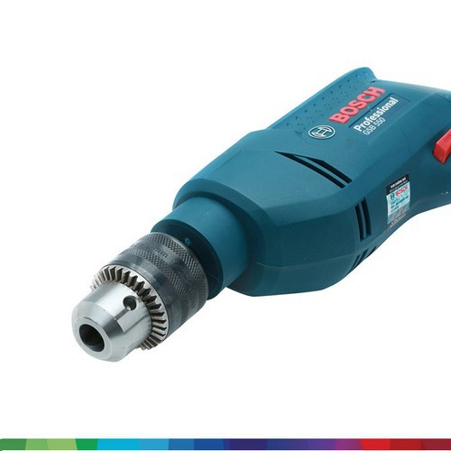 Combo máy khoan động lực Bosch GSB 550 MP SET 19 chi tiết + Bộ mũi vặn vít Bosch 25 món (xanh dương)
