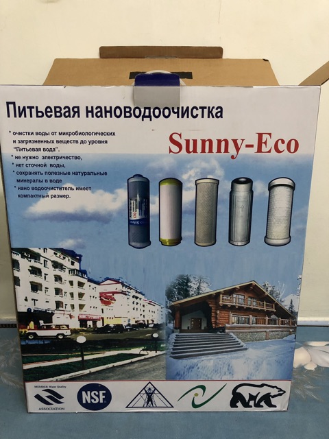 Máy lọc nước Sunny Eco nhập khẩu từ Nga