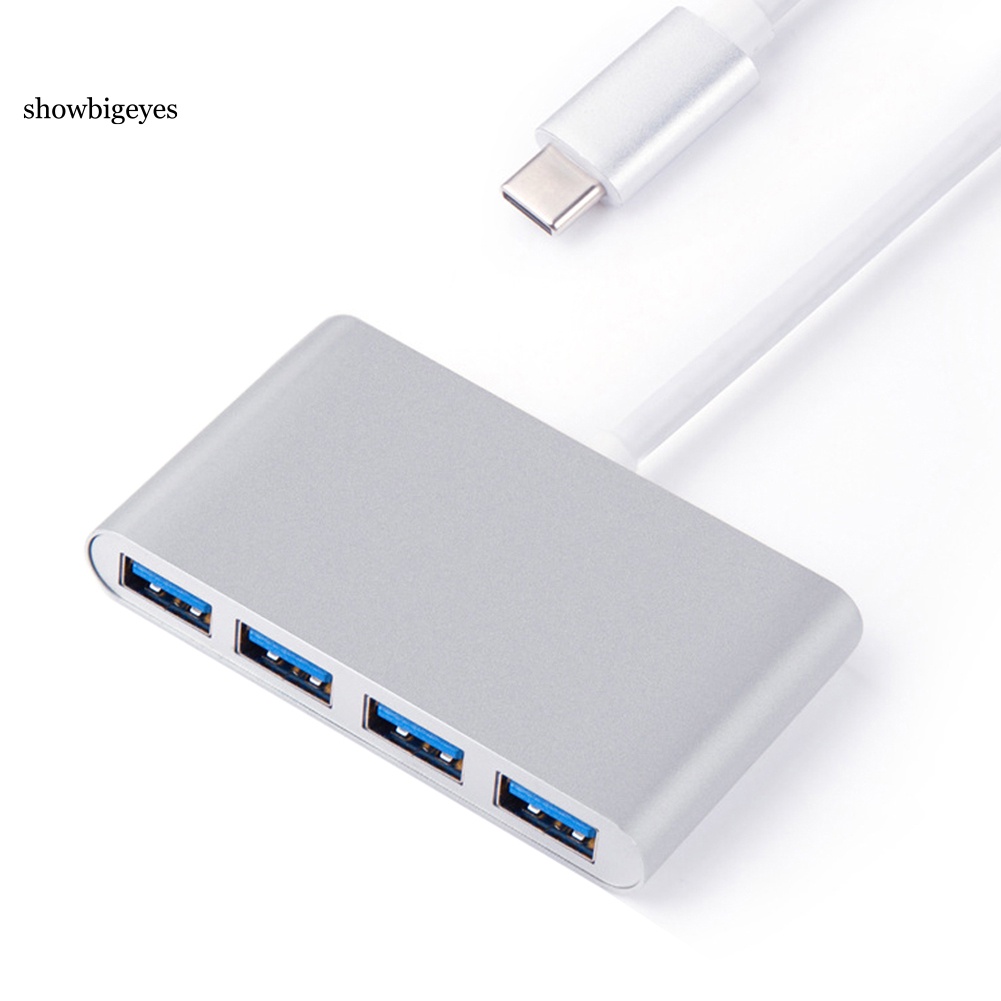 Bộ Chia 4 Cổng 5gbps 3.1 Type-C Sang Usb 3.0