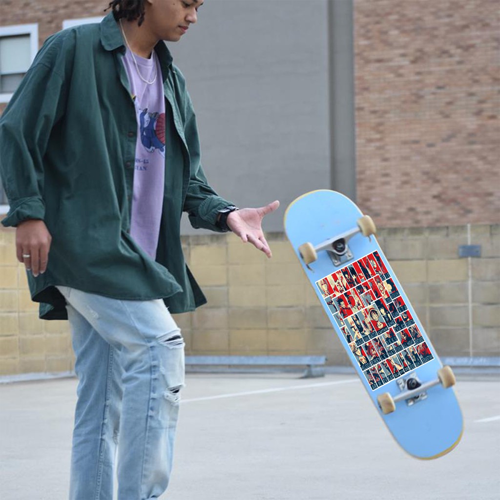 10/ 25/ 50 Tấm poster PVC họa tiết hoạt hình phong cách Nhật Bản dùng để trang trí đa năng