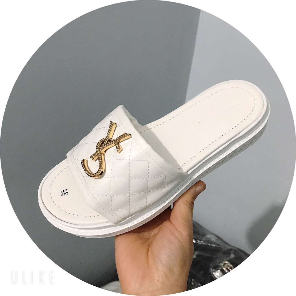 Dép bánh mì độn đế 3cm , dép nữ khóa ys nhẹ êm kèm ảnh thật 005