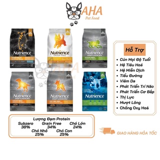 Thức Ăn Cho Chó Nutrience Bao 500g Thịt Gà, Cá Hồi - hạt cho chó Hỗ Trợ Da Lông, Xương Sụn Cơ Khớp, Hệ Tiêu Hoá