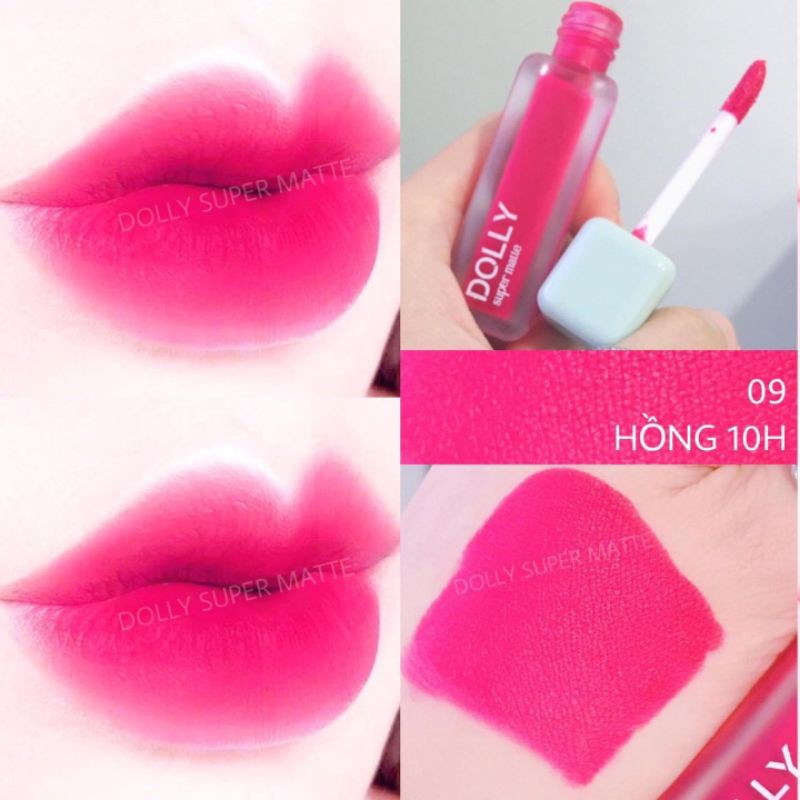 Son DOLLY màu Hồng 10h