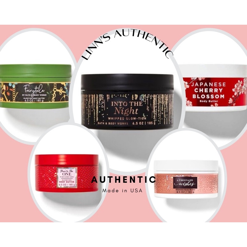 Bơ Dưỡng Thể Nhũ Body Whipped Glowtion Bath & Body Works Usa