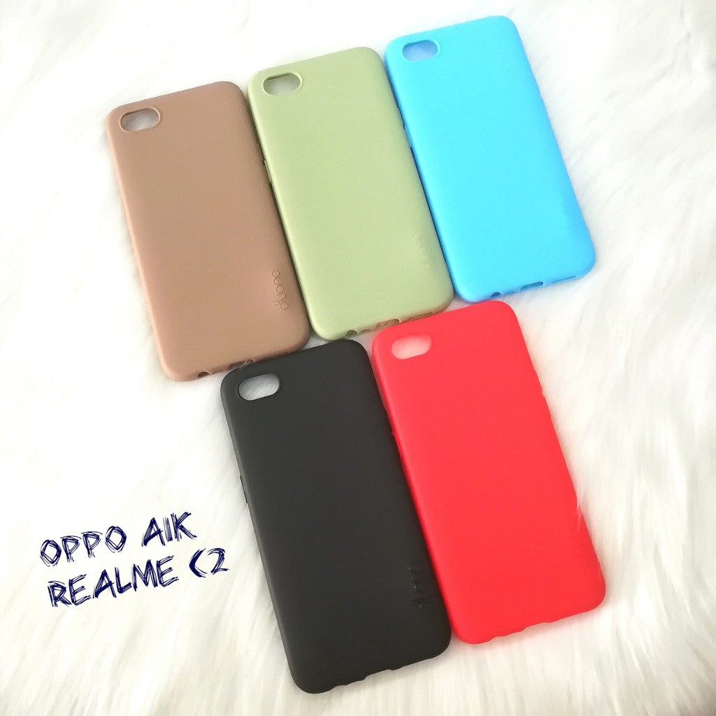 Ốp Lưng Oppo A1K/ Realme C2 Chống Bám Bẩn Giá Rẻ