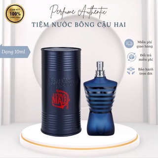 Nước Hoa Jean Paul Gaultier Ultra Male cao cấp ngọt ngào chai 10ml