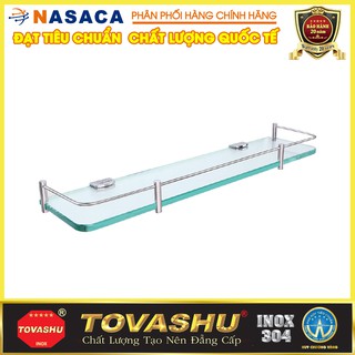 Kệ kiếng cường lực inox 304 tovashu 304-a9