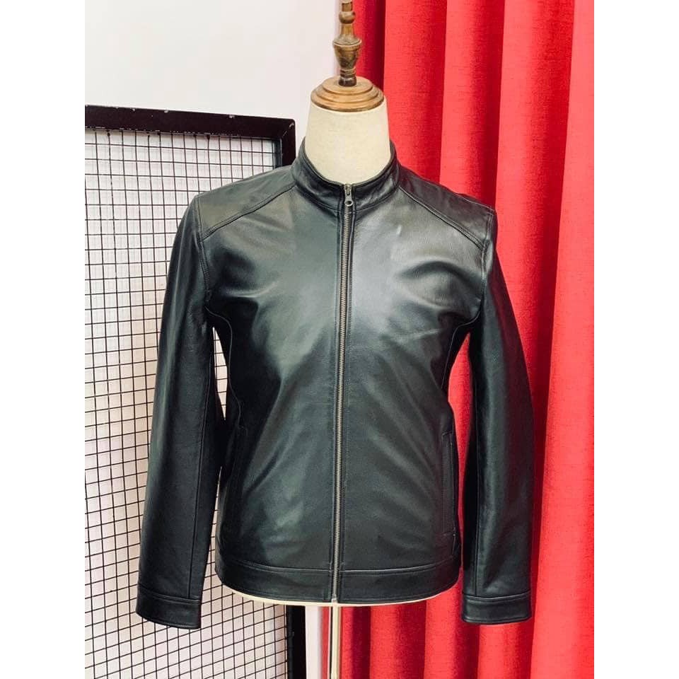 ÁO KHOÁC DA LẠC ĐÀ CLASSIC - DA THẬT CAO CẤP