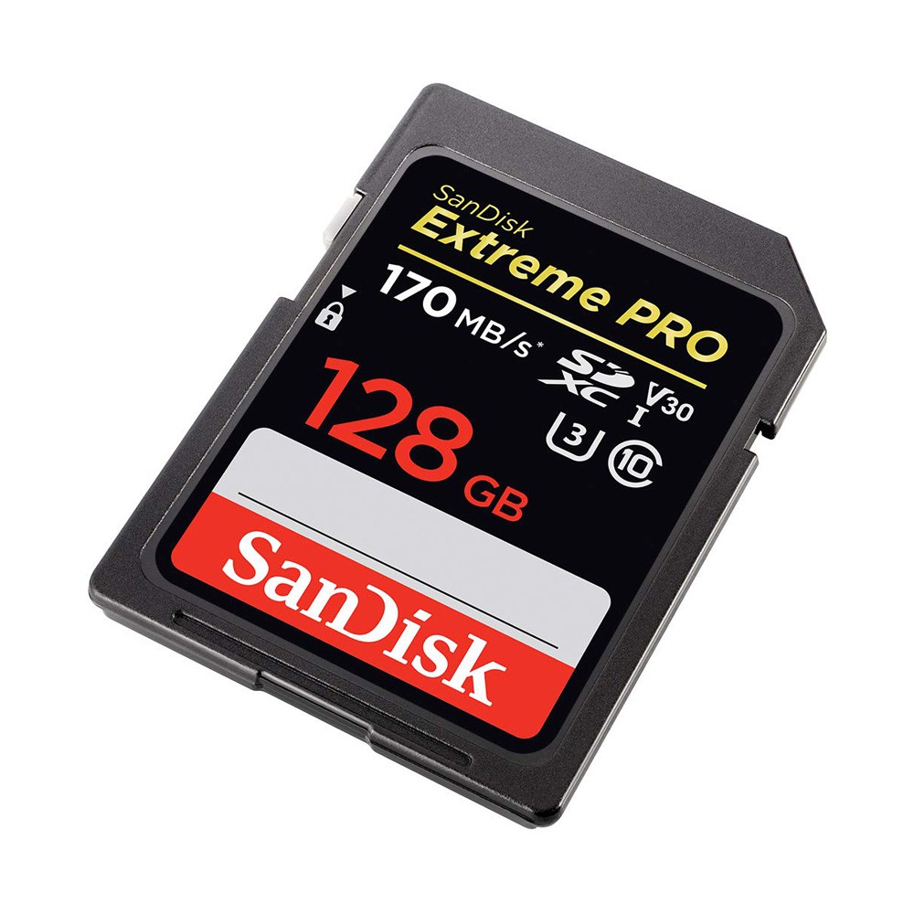 Thẻ nhớ SDXC SanDisk Extreme Pro U3 V30 1133x 128GB SDSDXXY-128G-GN4IN 170MB/s