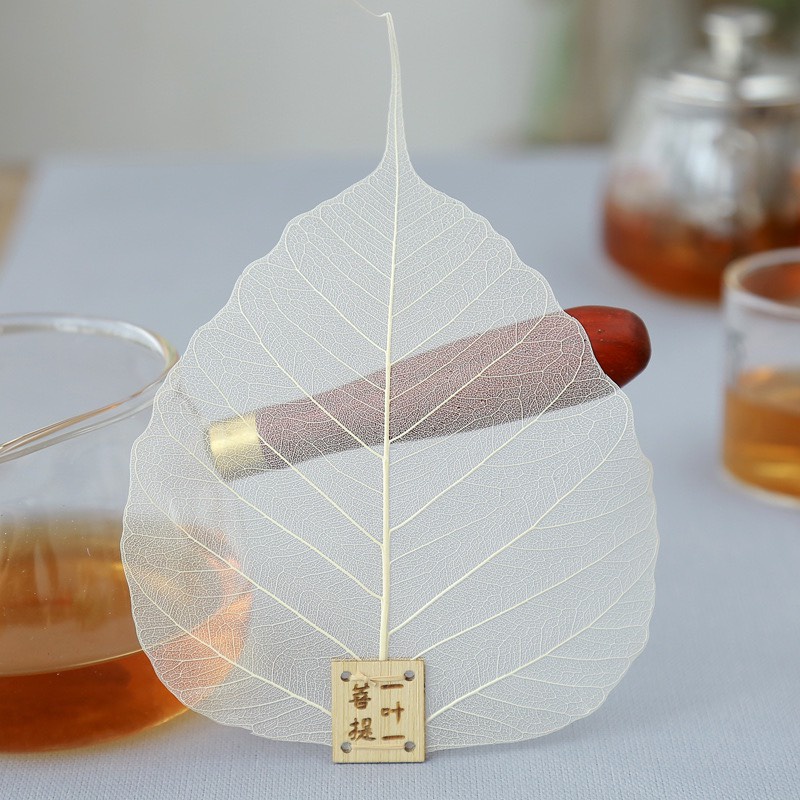 Lá Lọc Trà,xương Lá Bồ Đề 🍃 Gomphuquy 🍃 Dụng Cụ Thưởng Trà,tinh Hoa Trà Đạo Cao Cấp Decor