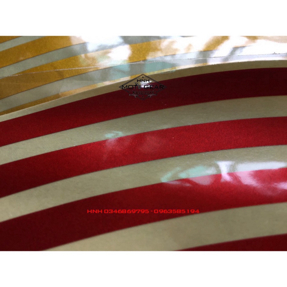 Tem Phản Quang 3M Dán Vành Cho Xe Máy