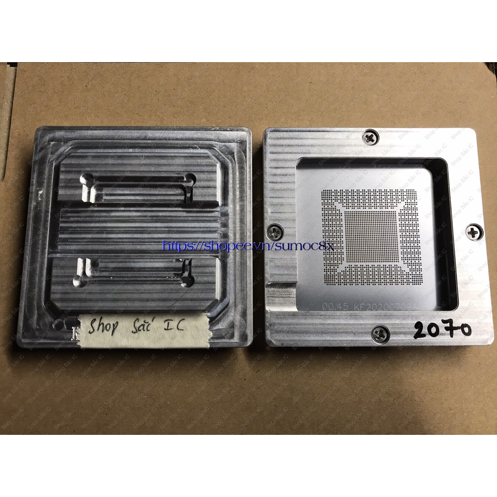 Khuôn làm chân GPU GTX1660S GTX2060 GTX2070 1660S 2060 2070 chì bi 0.45mm