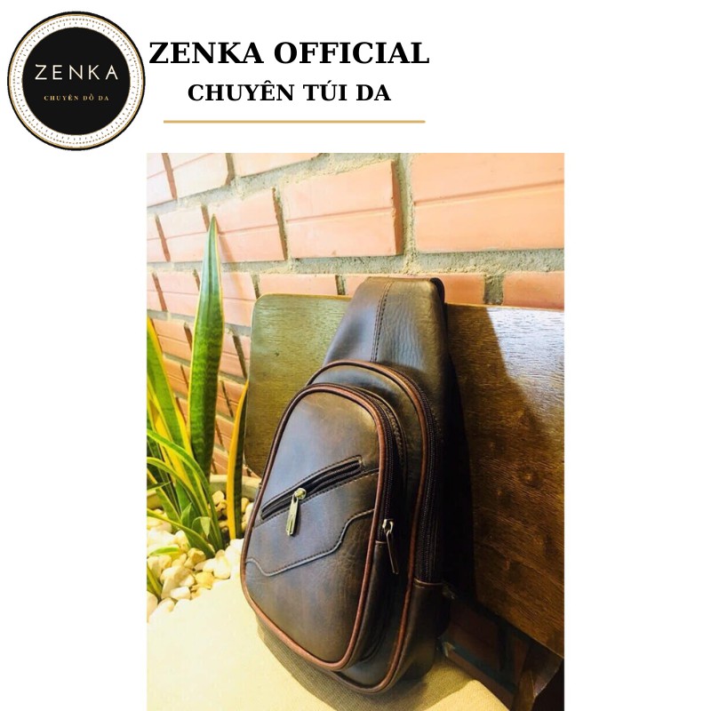Túi đeo chéo nam Zenka chất lượng cao phong cách sang trọng và lịch lãm