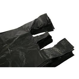 Túi đen gói hàng, đựng rác có quai xách sét 1kg