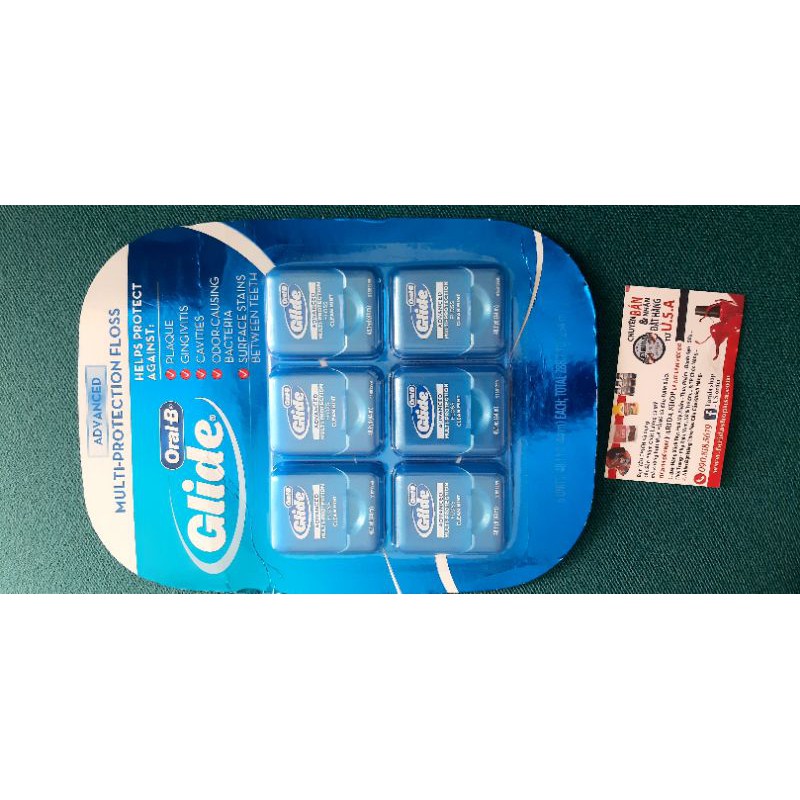 TĂM CHỈ NHA KHOA ORAL B -HỘP LẺ hoặc set 6 hộp TỪ MỸ