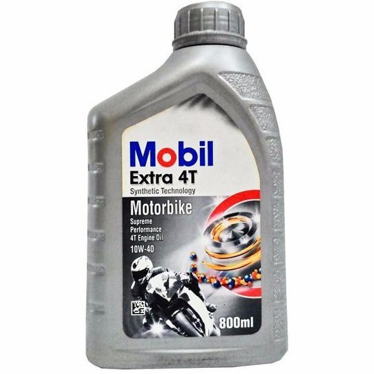 Dầu xe máy động cơ 4 thi MOBIL SUPER 4T 20W-50 (0.8 lít)