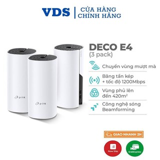 Wifi mesh Tp Link Deco E4 (3-pack),Mesh wifi cho gia đình AC1200,vds shop thumbnail