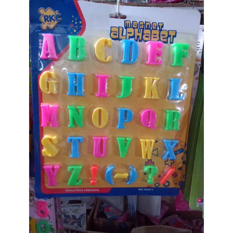 Nam Châm Hình Bảng Chữ Cái Alphabet Độc Đáo