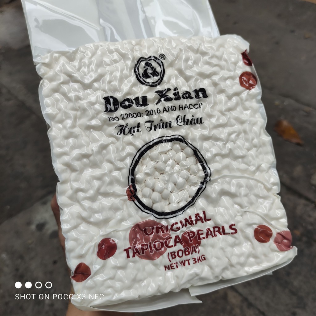Trân châu ô long, đường đen, hoàng kim..... gói lẻ 200g (dẻo - nấu)