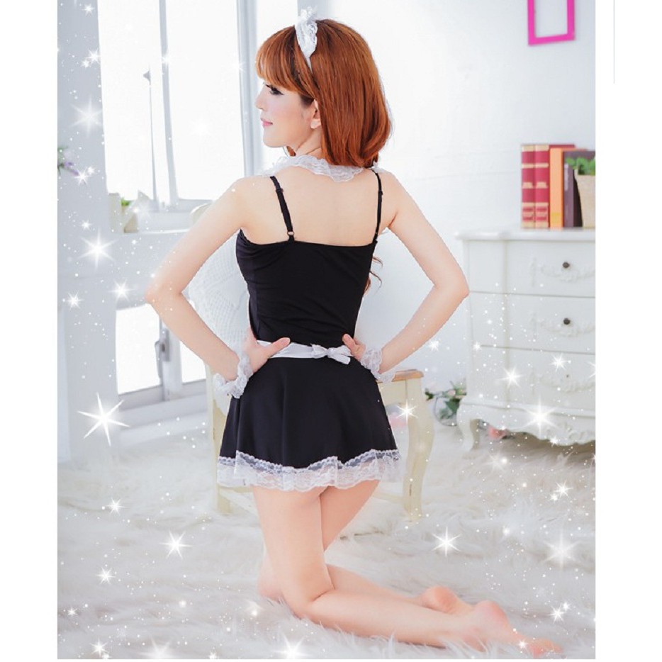 Váy Ngủ Dễ Thương Cosplay Cô Hầu Gái  (MS9039) | WebRaoVat - webraovat.net.vn