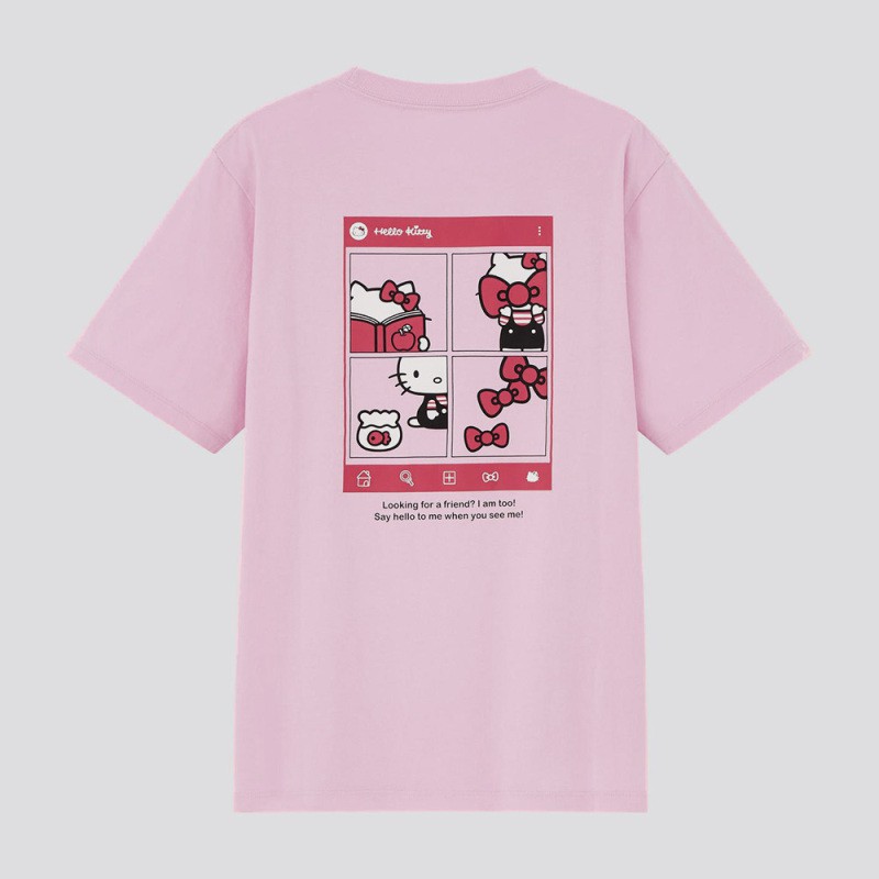 Áo thun ngắn tay Uniqlo X Sanrio Series (UT) thời trang năng động 437859