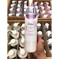 Bộ Gội Xả Dove Bóng Mượt Từ Hoa Sen Và Dầu Jojoba 500g