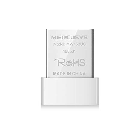 Mercusys N 150Mbps Bộ chuyển đổi USB Wi-Fi Nano -MW150US- Hàng chính hãng phân phối bởi TP-Link Việt Nam