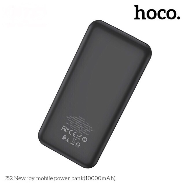 Sạc dự phòng 20000mah hàng chính hãng hoco J52 bảo hành 12 tháng | WebRaoVat - webraovat.net.vn