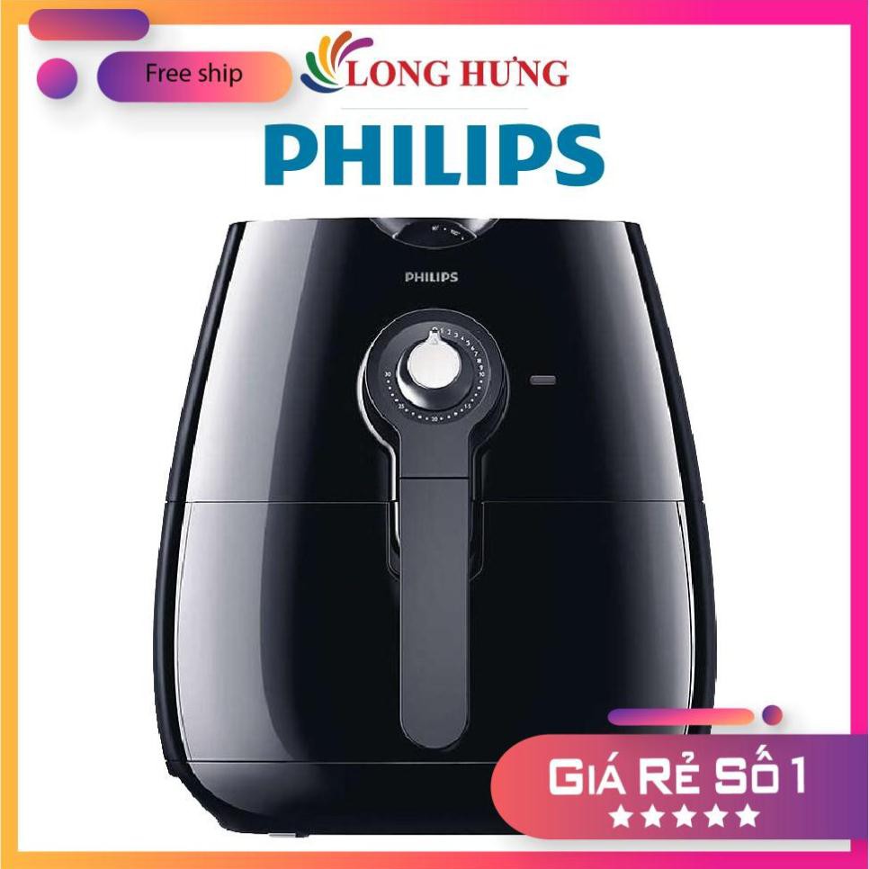 Nồi chiên không dầu điều khiển cơ Philips 2 lít HD9220/20 ⚜️Hàng Authentic⚜️