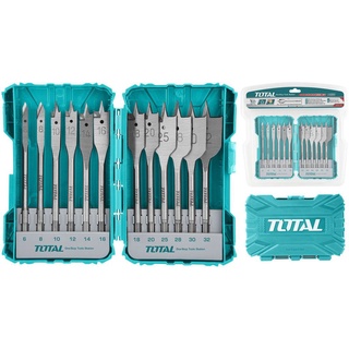 Bộ mũi khoan gỗ 12 chi tiết total tacsdl1201 mũi khoan đuôi cá