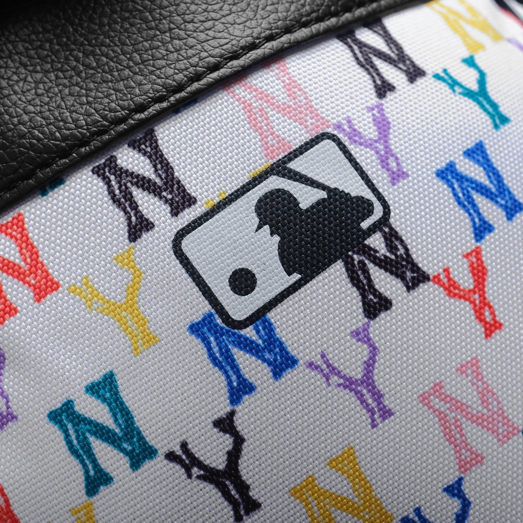 💥 XẢ HÀNG 💥 Balo mini thời trang đi học MLB in phối họa tiết NY nhiều màu