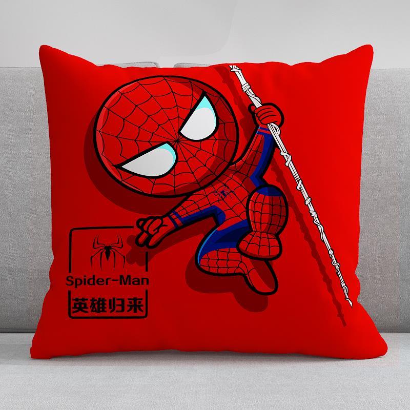 Gối Ngủ Đa Năng Hình Người Nhện / Người Sắt Marvel Dễ Thương Cho Bé Trai