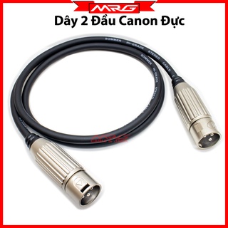 Dây 2 đầu canon đực loại tốt, dài 1met, giá 1 dây .