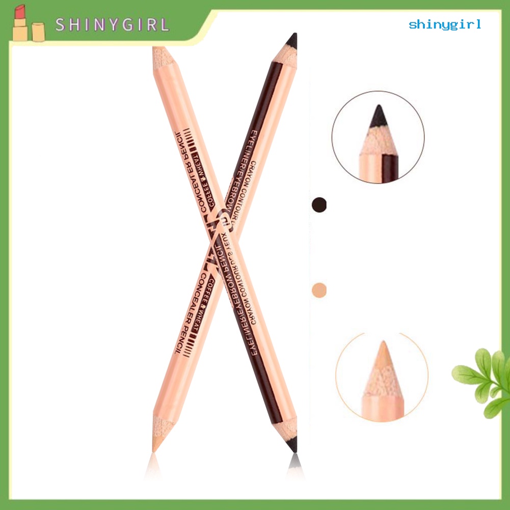 Bút kẻ mắt hai đầu chống thấm nước chuyên nghiệp dành cho nữ
