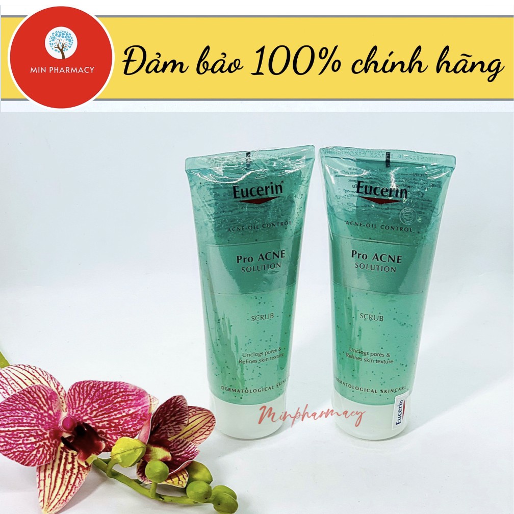 Tẩy tế bào chết ngăn ngừa mụn EUCERIN PRO ACNE SCRUB 100ml-Minpharmacy