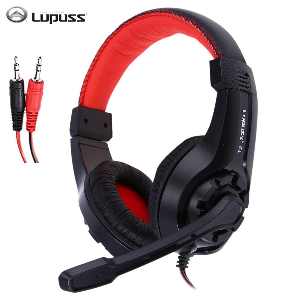 Tai nghe chụp tai G1 âm thanh siêu trầm có Mic thoại [dùng tốt cho điện thoại, máy tính]