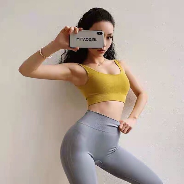 Áo bra áo tập gym yoga khoét lưng chữ v siêu quyến rũ | BigBuy360 - bigbuy360.vn