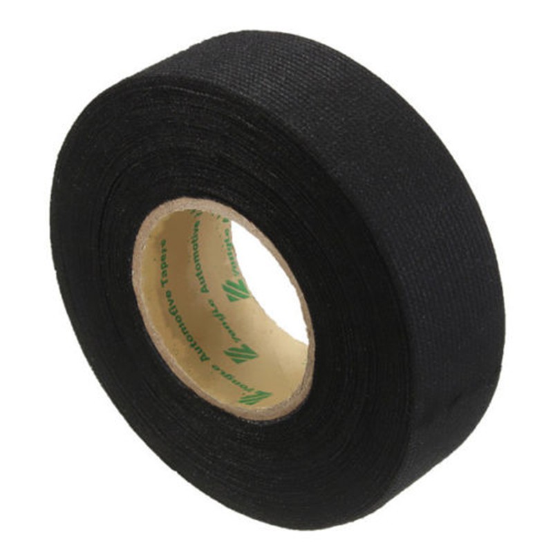 Cuộn băng dính 15m để buộc dây điện cho xe hơi tiện dụng