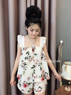 Bộ cánh tiên hoa lụa cát