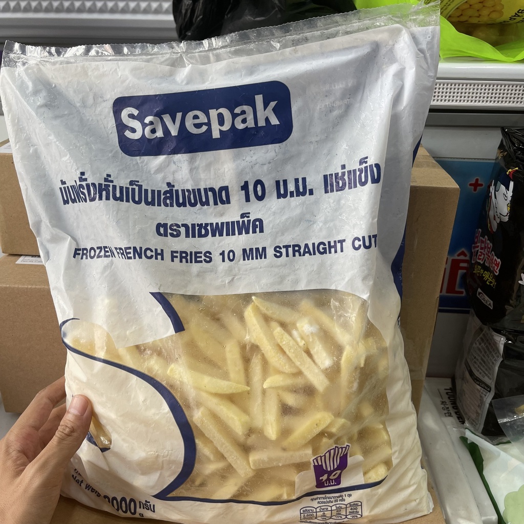 Khoai Tây Savepak Cọng To 10mm Thái Lan