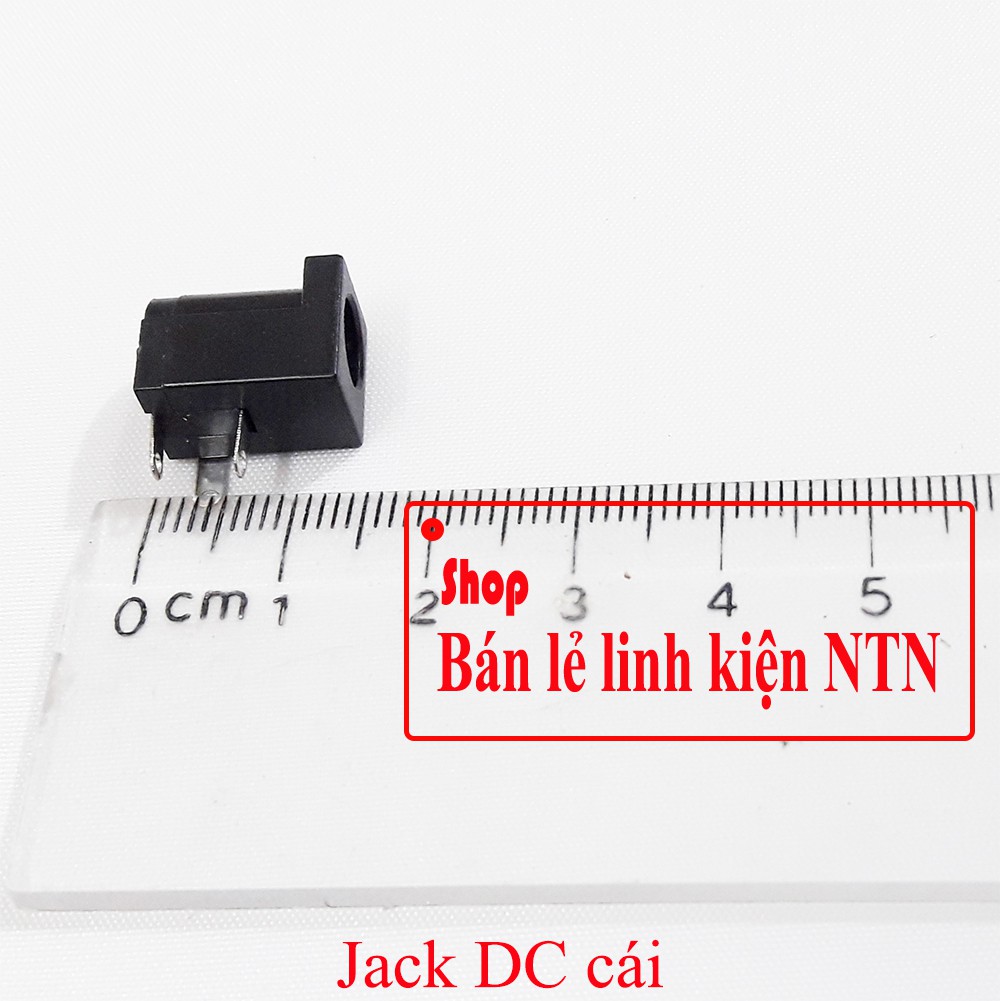 Jack cắm DC đực/cái 5.5x2.1mm