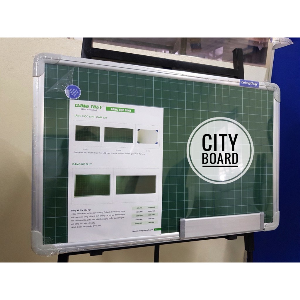 Bảng kẻ ô ly , KT : 60x100cm dòng Sandard - Bảng Cường Thúy