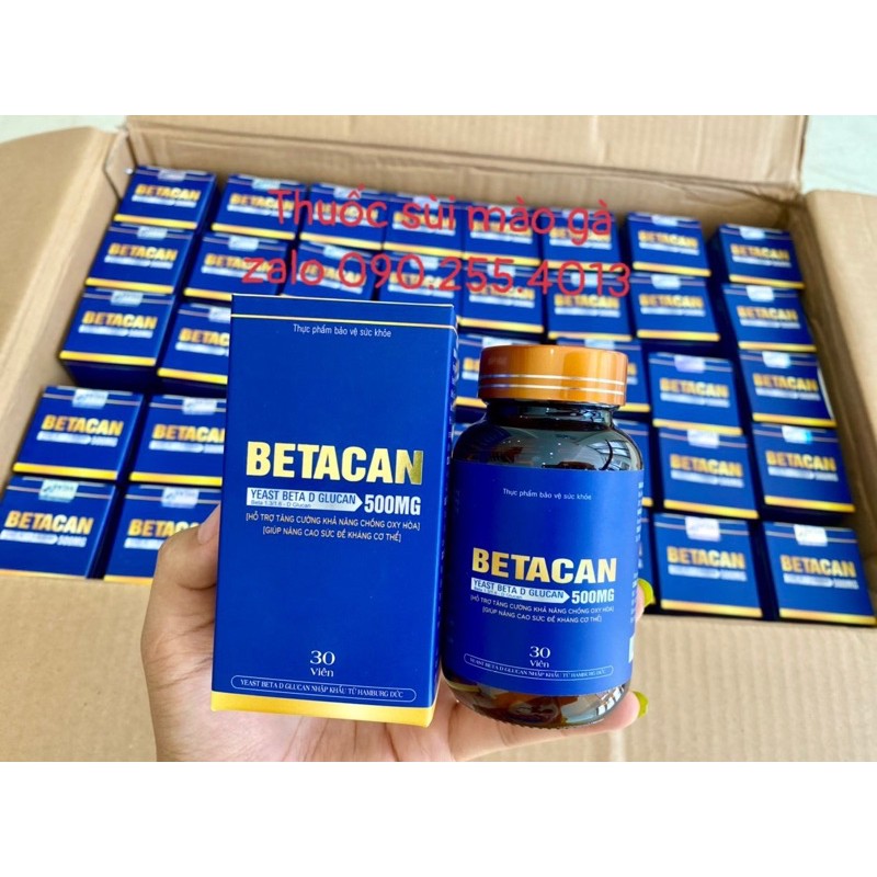 Betacan - Tăng cường miễn dịch siêu mạnh đào thải HPV