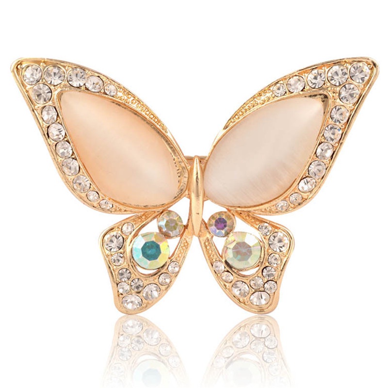 Y●Ghim Cài Áo Hình Chú Ong Nhỏ Đính Đá Pha Lê