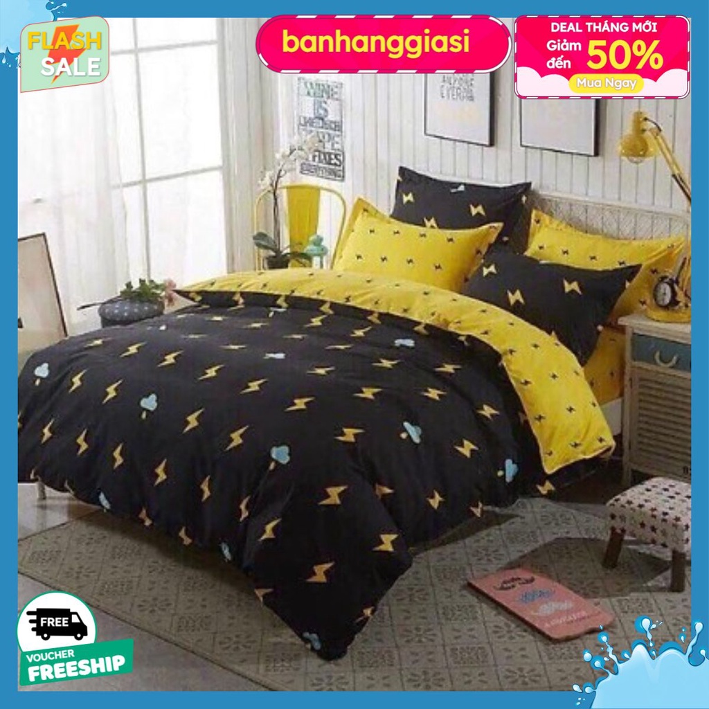 Xả kho 1000 Bộ ga gối poly 1m8 ( nhiều mẫu ) | BigBuy360 - bigbuy360.vn